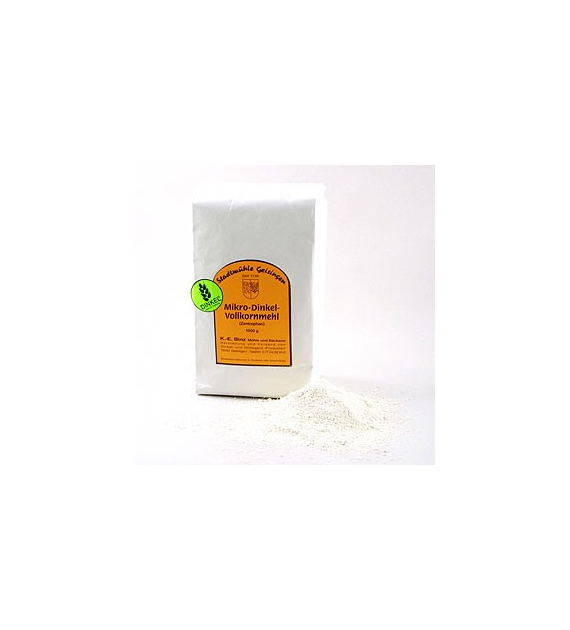 GEISINGEN Mąka orkiszowa micro pełnoziarnista 1kg