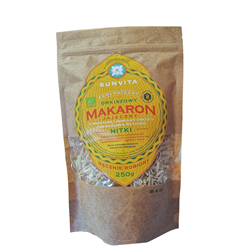 SUNVITA MAKARON NITKA BIO 250 g