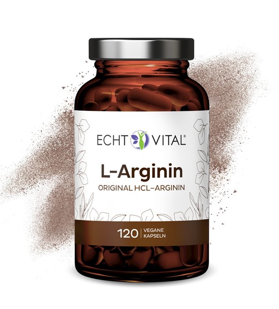 Echt Vital L-arginina 120 Kaps