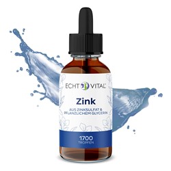 Echt Vital Zink cynk krople 50ml