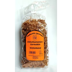 GEISINGEN Makaron kasztanowy falista wstążka 250g