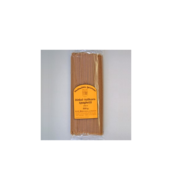 GEISINGEN Makaron spaghetti pełnoziarn bezjaj 500g